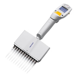 USA Scientific Inc&nbsp;Eppendorf Xplorer plus 12-Channel Electronic Pipette 0.5-10 uL Medium Gray Rocker