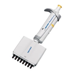 USA Scientific Inc&nbsp;Eppendorf Research plus, 12-channel, variable, incl. epT.I.P.S. Box 2.0, 10-100 uL, yellow