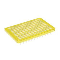 USA Scientific Inc&nbsp;Eppendorf twin tec PCR Plate 96  semi-skirted  250 uL  yellow  25 pcs