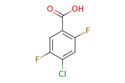 eMolecules​&nbsp;132794-07-1 | 4-Chloro-2,5-difluorobenzoic acid | Oakwood Chemical | MFCD00077480 | 192.550 | C7H3ClF2O2 | 98.000 | OC(=O)c1cc(F)c(Cl)cc1F | 1g | 795080078