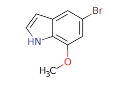 eMolecules​&nbsp;938061-47-3 | 5-bromo-7-methoxy-1H-indole | Synthonix | MFCD16610068 | 226.073 | C9H8BrNO | 97.000 | COc1cc(Br)cc2cc[nH]c12 | 5g | 808573940