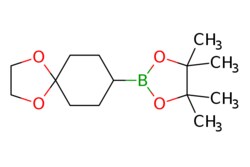 eMolecules​&nbsp;1106871-37-7 | 4,4,5,5-tetramethyl-2-(1,4-dioxaspiro[4.5]decan-8-yl)-1,3,2-dioxaborolane | Synthonix | MFCD14581935 | 268.160 | C14H25BO4 | 97.000 | CC1(C)OB(OC1(C)C)C1CCC2(CC1)OCCO2 | 10g | 808573153