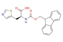eMolecules​&nbsp;870010-07-4 | (S)-a-(Fmoc-amino)-5-thiazolepropanoic acid | Acrotein ChemBio Inc.394.450 | C21H18N2O4S | 97.000 | OC(=O)[C@H](Cc1cncs1)NC(=O)OCC1c2ccccc2-c2ccccc12 | 1g | 825289827