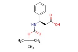 eMolecules​&nbsp;161024-80-2 | (3R)-3-(tert-butoxycarbonylamino)-3-phenyl-propanoic acid | Pharmablock | MFCD01320859 | 265.309 | C14H19NO4 | 97.000 | CC(C)(C)OC(=O)N[C@H](CC(O)=O)c1ccccc1 | 1g | 823750143