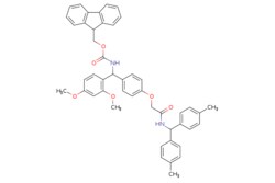 eMolecules​&nbsp;431041-83-7 | RINK AMIDE MBHA RESIN (100-200 MESH, 1% DVB, 0.3-0.8MMOL/G) | AstaTech732.877 | C47H44N2O6 | 95.000 | COc1ccc(C(NC(=O)OCC2c3ccccc3-c3ccccc23)c2ccc(OCC(=O)NC(c3ccc(C)cc3)c3ccc(C)cc3)cc2)c(OC)c1 | 25g | 784435626