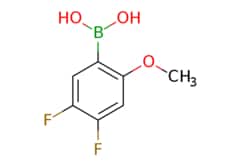 eMolecules​&nbsp;870777-32-5 | (4,5-Difluoro-2-methoxyphenyl)boronic acid | AA Blocks LLC | MFCD08275291 | 187.940 | C7H7BF2O3 | 0.000 | COc1cc(F)c(F)cc1B(O)O | 5g | 410184039