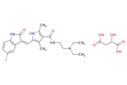 eMolecules​&nbsp;341031-54-7 | Sunitinib malate | Chemodex Ltd. | MFCD08282795 | 532.569 | C26H33FN4O7 | 98.000 | O[C@@H](CC(O)=O)C(O)=O.CCN(CC)CCNC(=O)c1c(C)[nH]c(\C=C2/C(=O)Nc3ccc(F)cc23)c1C | 1g | 887266109