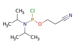 eMolecules​&nbsp;89992-70-1 | Cyanoethyl N,N-Diisopropyl Phosphoamidochloridite | Toronto Research Chemicals | MFCD00011544 | 236.680 | C9H18ClN2OPCC(C)N(C(C)C)P(Cl)OCCC#N | 5g | 483394153