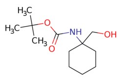 eMolecules​&nbsp;187610-67-9 | 1-(Boc-amino)cyclohexylmethanol | Acrotein ChemBio Inc. | MFCD04038541 | 229.320 | C12H23NO3 | 97.000 | CC(C)(C)OC(=O)NC1(CO)CCCCC1 | 25g | 487544956