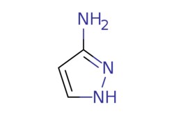 eMolecules​&nbsp;1820-80-0 | 3-Aminopyrazole | Ochem Incorporation | MFCD00005236 | 83.094 | C3H5N3 | 98.000 | Nc1cc[nH]n1 | 100g | 772473177