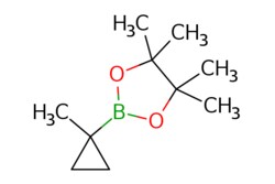 eMolecules​&nbsp;126689-04-1 | 4,4,5,5-TETRAMETHYL-2-(1-METHYLCYCLOPROPYL)-1,3,2-DIOXABOROLANE | AstaTech | MFCD23381517 | 182.070 | C10H19BO2 | 95.000 | CC1(CC1)B1OC(C)(C)C(C)(C)O1 | 1g | 552879329
