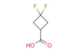 eMolecules​&nbsp;107496-54-8 | 3,3-Difluorocyclobutanecarboxylic acid | Ambeed | MFCD08705857 | 136.098 | C5H6F2O2 | 98.000 | OC(=O)C1CC(F)(F)C1 | 5g | 525112376