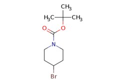 eMolecules​&nbsp;180695-79-8 | TERT-BUTYL4-BROMOPIPERIDINE-1-CARBOXYLATE | AstaTech | MFCD04115039 | 264.163 | C10H18BrNO2 | 97.000 | CC(C)(C)OC(=O)N1CCC(Br)CC1 | 25g | 112534061