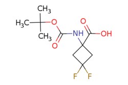 eMolecules​&nbsp;1363380-83-9 | 1-{[(tert-butoxy)carbonyl]amino}-3,3-difluorocyclobutane-1-carboxylic acid | Pharmablock | MFCD22415254 | 251.230 | C10H15F2NO4 | 97.000 | CC(C)(C)OC(=O)NC1(CC(F)(F)C1)C(O)=O | 2.5g | 686934760