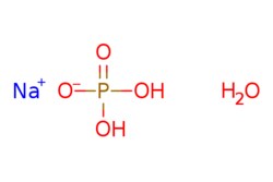 eMolecules​&nbsp;10049-21-5 | Sodium phosphate monobasic monohydrate | Oakwood Chemicals | MFCD00149208 | 137.991 | H4NaO5P | 99.000 | O.[Na+].OP(O)([O-])=O | 50g | 480146715