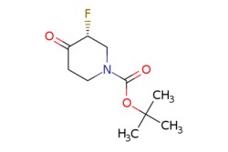 eMolecules​&nbsp;1266339-10-9 | tert-butyl (3R)-3-fluoro-4-oxopiperidine-1-carboxylate | Pharmablock | MFCD28010938 | 217.240 | C10H16FNO3 | 97.000 | CC(C)(C)OC(=O)N1CCC(=O)[C@H](F)C1 | 2.5g | 686932997