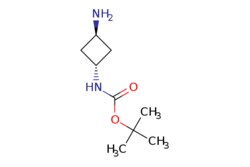 eMolecules​&nbsp;871014-19-6 | tert-Butyl (trans-3-aminocyclobutyl)carbamate | AbaChemScene | MFCD09040641 | 186.255 | C9H18N2O2 | 96.000 | CC(C)(C)OC(=O)N[C@H]1C[C@H](N)C1 | 5g | 397223018