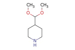 eMolecules​&nbsp;188646-83-5 | 4-(DIMETHOXYMETHYL)PIPERIDINE | AstaTech | MFCD09991908 | 159.229 | C8H17NO2 | 95.000 | COC(OC)C1CCNCC1 | 1g | 696763079