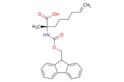 eMolecules​&nbsp;288617-74-3 | (S)-2-((((9H-Fluoren-9-yl)methoxy)carbonyl)amino)-2-methyloct-7-enoic acid | ChemScene | MFCD28009657 | 393.483 | C24H27NO4 | 95.000 | C[C@@](CCCCC=C)(NC(=O)OCC1c2ccccc2-c2ccccc12)C(O)=O | 1g | 572190254