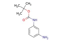 eMolecules​&nbsp;68621-88-5 | N-Boc-m-phenylenediamine | Chem-Impex | MFCD06657915 | 208.261 | C11H16N2O2 | 98.000 | CC(C)(C)OC(=O)Nc1cccc(N)c1 | 1g | 449075031