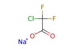 eMolecules​&nbsp;1895-39-2 | Sodium chlorodifluoroacetate | Combi-Blocks | MFCD00064771 | 152.460 | C2ClF2NaO2 | 98.000 | [Na+].[O-]C(=O)C(F)(F)Cl | 5g | 232311703