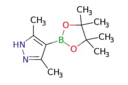 eMolecules​&nbsp;857530-80-4 | 3,5-dimethyl-4-(tetramethyl-1,3,2-dioxaborolan-2-yl)-1H-pyrazole | Pharmablock | MFCD05663852 | 222.100 | C11H19BN2O2 | 97.000 | Cc1n[nH]c(C)c1B1OC(C)(C)C(C)(C)O1 | 1g | 586609168