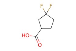 eMolecules​&nbsp;1260897-05-9 | 3,3-Difluorocyclopentanecarboxylic acid | Combi-Blocks, Inc. | MFCD15526661 | 150.125 | C6H8F2O2 | 96.000 | OC(=O)C1CCC(F)(F)C1 | 25g | 866384251