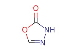 eMolecules​&nbsp;51517-09-0 | 3H-1,3,4-OXADIAZOL-2-ONE | AstaTech | MFCD19673344 | 86.050 | C2H2N2O2 | 95.000 | O=c1[nH]nco1 | 5g | 624131108