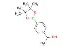 eMolecules​&nbsp;1173922-30-9 | 1-(4-(4,4,5,5-Tetramethyl-1,3,2-dioxaborolan-2-yl)phenyl)ethanol | Combi-Blocks, Inc. | MFCD18733422 | 248.130 | C14H21BO3 | 98.000 | CC(O)c1ccc(cc1)B1OC(C)(C)C(C)(C)O1 | 25g | 848840024