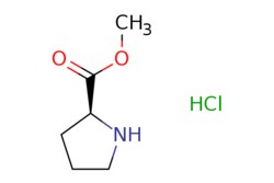 eMolecules​&nbsp;2133-40-6 | Methyl prolinate hydrochloride | ChemScene | MFCD00012708 | 165.620 | C6H12ClNO2 | 97.000 | Cl.COC(=O)[C@@H]1CCCN1 | 100g | 572223740