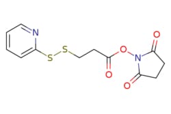 eMolecules​&nbsp;68181-17-9 | N-Succinimidyl 3-(2-Pyridyldithio)propionate | Combi-Blocks | MFCD00009636 | 312.360 | C12H12N2O4S2 | 96.000 | O=C(CCSSc1ccccn1)ON1C(=O)CCC1=O | 5g | 528673833