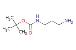 eMolecules​&nbsp;75178-96-0 | N-Boc-1,3-diaminopropane | Chem-Impex | MFCD00210021 | 174.244 | C8H18N2O2 | 98.000 | CC(C)(C)OC(=O)NCCCN | 5g | 386904005