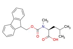 eMolecules​&nbsp;103478-62-2 | Fmoc-N-methyl-L-leucine | Chem-Impex | MFCD00151933 | 367.445 | C22H25NO4 | 0.000 | CC(C)C[C@H](N(C)C(=O)OCC1c2ccccc2-c2ccccc12)C(O)=O | 100g | 205000345