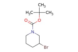 eMolecules​&nbsp;849928-26-3 | TERT-BUTYL 3-BROMOPIPERIDINE-1-CARBOXYLATE | AstaTech | MFCD07779077 | 264.163 | C10H18BrNO2 | 95.000 | CC(C)(C)OC(=O)N1CCCC(Br)C1 | 5g | 335875729