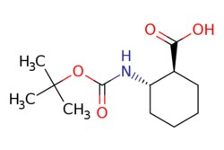 eMolecules​&nbsp;488703-60-2 | (1S,2S)-Boc-2-aminocyclohexane carboxylic acid | Combi-Blocks | MFCD04974226 | 243.303 | C12H21NO4 | 98.000 | CC(C)(C)OC(=O)N[C@H]1CCCC[C@@H]1C(O)=O | 5g | 439373645