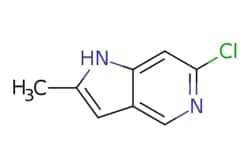 eMolecules​&nbsp;1956327-20-0 | 6-CHLORO-2-METHYL-1H-PYRROLO[3,2-C]PYRIDINE | AstaTech | MFCD29922429 | 166.610 | C8H7ClN2 | 95.000 | Cc1cc2cnc(Cl)cc2[nH]1 | 1g | 449784994