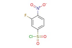 eMolecules​&nbsp;86156-93-6 | 3-Fluoro-4-nitrobenzene-1-sulfonyl chloride | Ambeed | MFCD03412240 | 239.600 | C6H3ClFNO4S | 95.000 | [O-][N+](=O)c1ccc(cc1F)S(Cl)(=O)=O | 250mg | 570570319