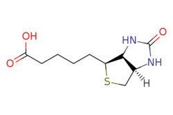 eMolecules​&nbsp;58-85-5 | Biotin | Ambeed | MFCD00005541 | 244.310 | C10H16N2O3S | 98.000 | OC(=O)CCCC[C@@H]1SC[C@@H]2NC(=O)N[C@H]12 | 50mg | 598441767