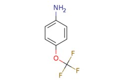 eMolecules​&nbsp;461-82-5 | 4-(Trifluoromethoxy)aniline | Combi-Blocks, Inc. | MFCD00041314 | 177.126 | C7H6F3NO | 98.000 | Nc1ccc(OC(F)(F)F)cc1 | 5g | 869682739