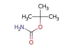 eMolecules​&nbsp;4248-19-5 | tert-Butyl carbamate | Combi-Blocks | MFCD00007962 | 117.148 | C5H11NO2 | 95.000 | CC(C)(C)OC(N)=O | 25g | 117540826