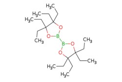 eMolecules​&nbsp;2247367-07-1 | 4,4,5,5-tetraethyl-2-(4,4,5,5-tetraethyl-1,3,2-dioxaborolan-2-yl)-1,3,2-dioxaborolane | Pharmablock366.160 | C20H40B2O4 | 97.000 | CCC1(CC)OB(OC1(CC)CC)B1OC(CC)(CC)C(CC)(CC)O1 | 2.5g | 783662446