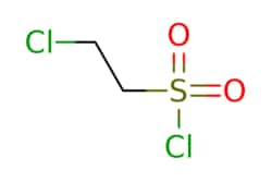 eMolecules​&nbsp;1622-32-8 | 2-Chloroethanesulfonyl chloride | Oakwood Chemical | MFCD00007461 | 163.010 | C2H4Cl2O2S | 90.000 | ClCCS(Cl)(=O)=O | 25g | 537707638