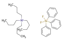eMolecules​&nbsp;163931-61-1 | Tetrabutylammonium difluorotriphenylsilicate(IV) | Synthonix - Stock | MFCD00274218 | 539.871 | C34H51F2NSi | 95.000 | CCCC[N+](CCCC)(CCCC)CCCC.F[Si-](F)(c1ccccc1)(c1ccccc1)c1ccccc1 | 10g | 499994698