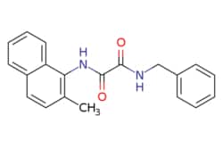 eMolecules​&nbsp;2072108-68-8 | N1-Benzyl-N2-(2-methylnaphthalen-1-yl)oxalamide | ChemScene318.376 | C20H18N2O2 | 97.000 | Cc1ccc2ccccc2c1NC(=O)C(=O)NCc1ccccc1 | 10g | 850206967