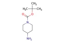 eMolecules​&nbsp;87120-72-7 | tert-Butyl 4-aminopiperidine-1-carboxylate | Ambeed | MFCD01076201 | 200.282 | C10H20N2O2 | 98.000 | CC(C)(C)OC(=O)N1CCC(N)CC1 | 500g | 570995209