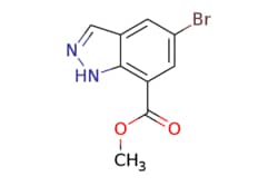 eMolecules​&nbsp;898747-24-5 | Methyl 5-bromo-1H-indazole-7-carboxylate | Combi-Blocks | MFCD08458991 | 255.071 | C9H7BrN2O2 | 98.000 | COC(=O)c1cc(Br)cc2cn[nH]c12 | 1g | 388717474
