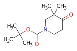 eMolecules​&nbsp;324769-06-4 | 1,1-Dimethylethyl 3,3-dimethyl-4-oxo-1-piperidinecarboxylate | ChemScene | MFCD09880282 | 227.304 | C12H21NO3 | 97.000 | CC(C)(C)OC(=O)N1CCC(=O)C(C)(C)C1 | 5g | 572220015