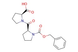 eMolecules​&nbsp;7360-23-8 | Z-Pro-Pro-OH | Combi-Blocks, Inc. | MFCD00077035 | 346.383 | C18H22N2O5 | 98.000 | OC(=O)[C@@H]1CCCN1C(=O)[C@@H]1CCCN1C(=O)OCc1ccccc1 | 10g | 882682928