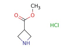 eMolecules​&nbsp;100202-39-9 | METHYL AZETIDINE-3-CARBOXYLATE HCL | AstaTech | MFCD01861758 | 151.590 | C5H10ClNO2 | 95.000 | Cl.COC(=O)C1CNC1 | 25g | 449721384