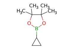 eMolecules​&nbsp;126689-01-8 | Cyclopropylboronic acid pinacol ester | Synthonix - Stock | MFCD05663847 | 168.040 | C9H17BO2 | 97.000 | CC1(C)OB(OC1(C)C)C1CC1 | 25g | 525912953